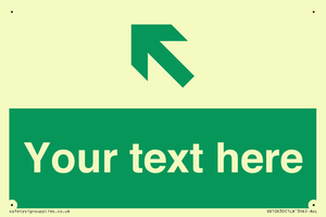 Custom Safe condition: Green Up left arrow